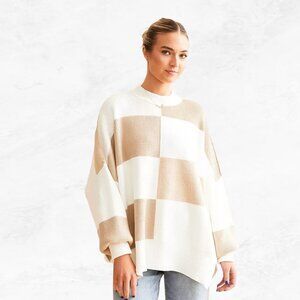 Free People Easy Street Checkered Tunic